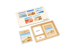 Types of Deserts Nomenclature Cards (6-9) (Printed)