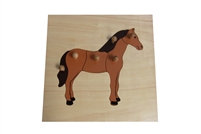 Parts of a Horse Puzzle (Clearance)