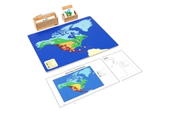 Biomes of North America Puzzle Map Complete Set