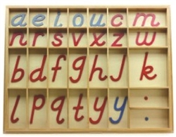Large Movable Alphabets: D'nealian w/out Box