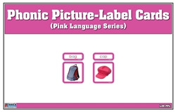 Phonic Picture-Label Cards with Boxes