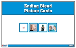 Ending Blends Picture Cards (Printed and Laminated)
