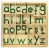 Green Small Moveable Alphabets With Box