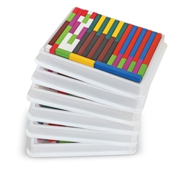 Cuisenaire® Rods Multi-Pack: Wooden Rods
