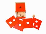 Shape Sorting Box with five lids