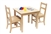 24" x 24" Solid Birch Classroom Table (Laminate Top)
