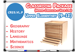 Upper Elementary Classroom (9-12) - Printed Curriculum & Value Line Material
