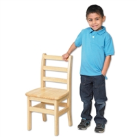 12” 3 Rung Ladderback Chair