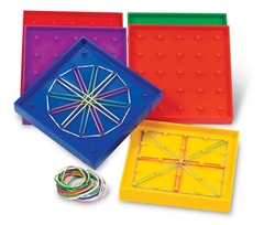 Double-Sided Geoboard Group Set
