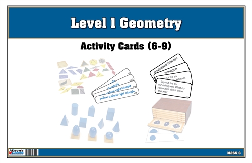 Level 1 Geometry Activity Cards