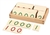 Small Wooden Numbers Cards (1-9000)