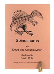 Spinosaurus Childrens' Book With Real Spinosaurus Tooth