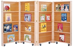 Mobile Library Bookcase/ Divider
