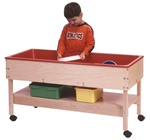 Sand and Water Table With Shelf & Top