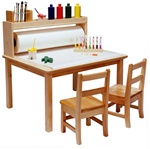 Arts and Crafts Table Without Paper Roll