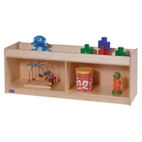 Toddler Storage with Mirror Back