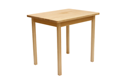 Montessori Materials: Small Solid Maple Wood Table