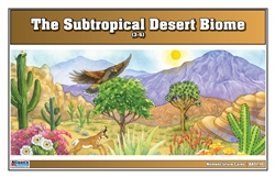 Subtropical Desert Biome Nomenclature Cards (3-6)