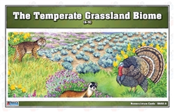 Temperate Grassland Biome Nomenclature Cards (6-9)