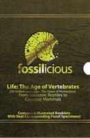 Life: The Age of Vertebrates Book and Fossil Set