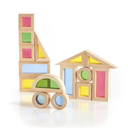Montessori Materials - Jr. Rainbow Block 20 Piece Set
