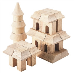 Montessori Materials- Oriental Block Set