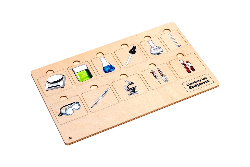 Chemistry Lab Equipment Puzzle 