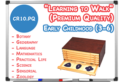Montessori Materials C"Learning to Walk" Package (Premium Quality)