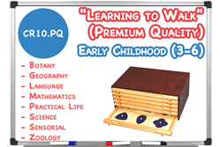 Montessori Materials C"Learning to Walk" Package (Premium Quality)