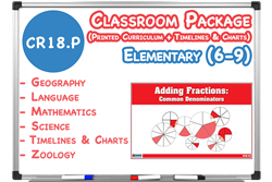 Lower Elementary Classroom (6-9) - Printed Curriculum Material Package