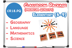 Lower Elementary Classroom Materials (6-9) - Premium Quality