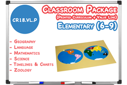 Lower Elementary Classroom (6-9) - Printed Curriculum & Value Line Material