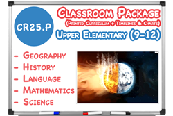 Upper Elementary Classroom (9-12) - Printed Curriculum Material Package
