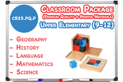 Upper Elementary Classroom (9-12) - Printed Curriculum & Premium Quality Material