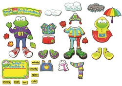 Weather Frog Bulletin Board Sets -Early Learning Pre.K-3