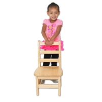 10” 3 Rung Ladderback Chair