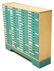 Montessori Materials - Cabinet for Green Language Series