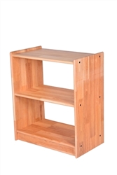 Solid Rubberwood Shelf without Back (24" x 14" x 30" )