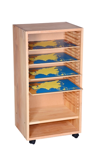 Montessori Classroom Furniture Pin Map Cabinet
