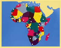 Puzzle Map of Africa (Clearance)