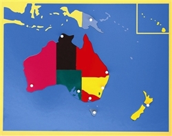 Map of Australia Control Chart