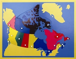 Puzzle Map of Canada (Clearance)