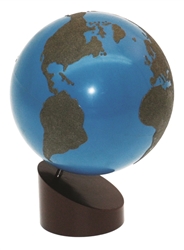 Sandpaper Globe of Land and Water