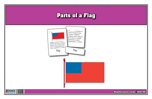 Parts of a Flag 6-9 (Printed)