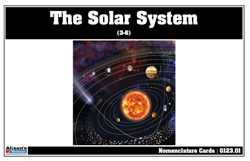The Solar System Nomenclature Cards (3-6)