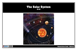The Solar System Nomenclature Cards (6-9) (Printed)