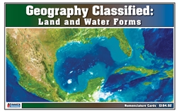 Geography Classified Nomenclature Cards (Printed)