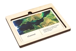 Tray for Geography Classified Land and Water Forms Cards