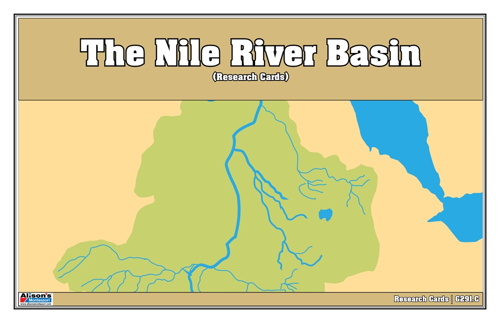  Nile River Basin Research Cards