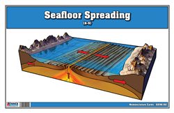 Seafloor Spreading Nomenclature Cards (6-9)